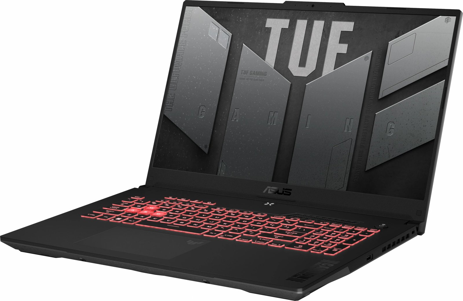 Laptop gaming ASUS TUF Gaming A17 FA707NVR-HX009, Ryzen 7, RTX 4060, 16GB RAM, 512GB SSD, gri