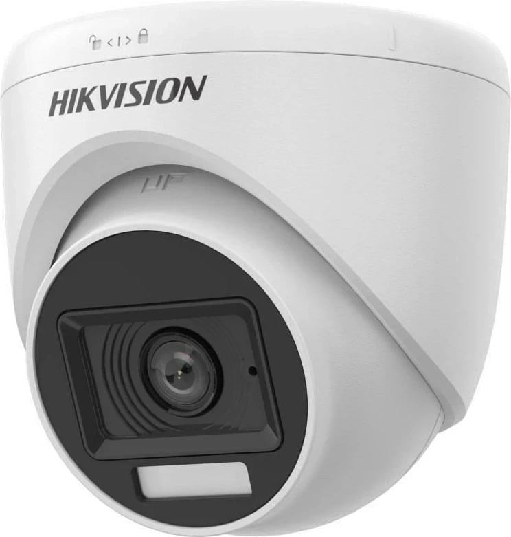 Kamerë sigurie dome Hikvision DS-2CE76D0T-LPFS, 2 MP, 2.8mm, Bardhë