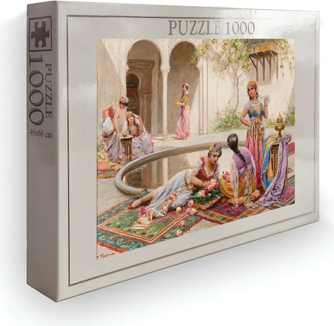 Puzzle 1000 copë, Evila Originals, shumëngjyrësh, PZL_022_1000