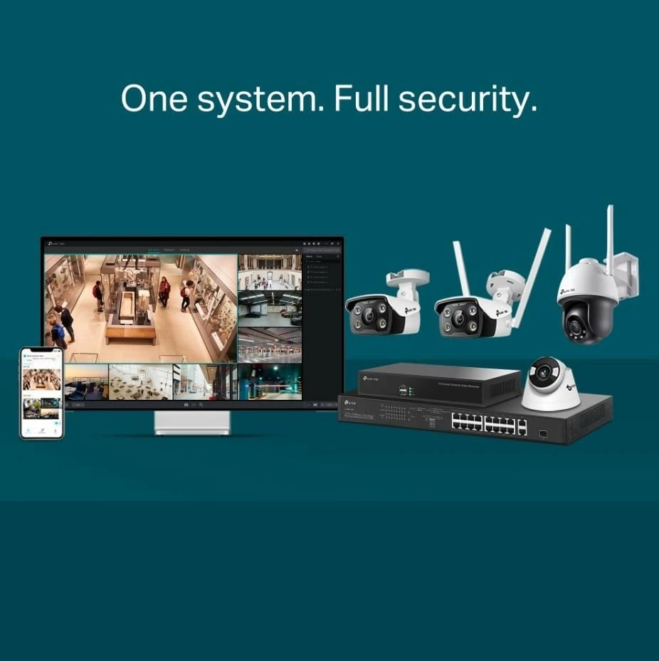 Kamerë sigurie TP-LINK VIGI C340-W, 4MP, Wi-Fi, IP66, e bardhë