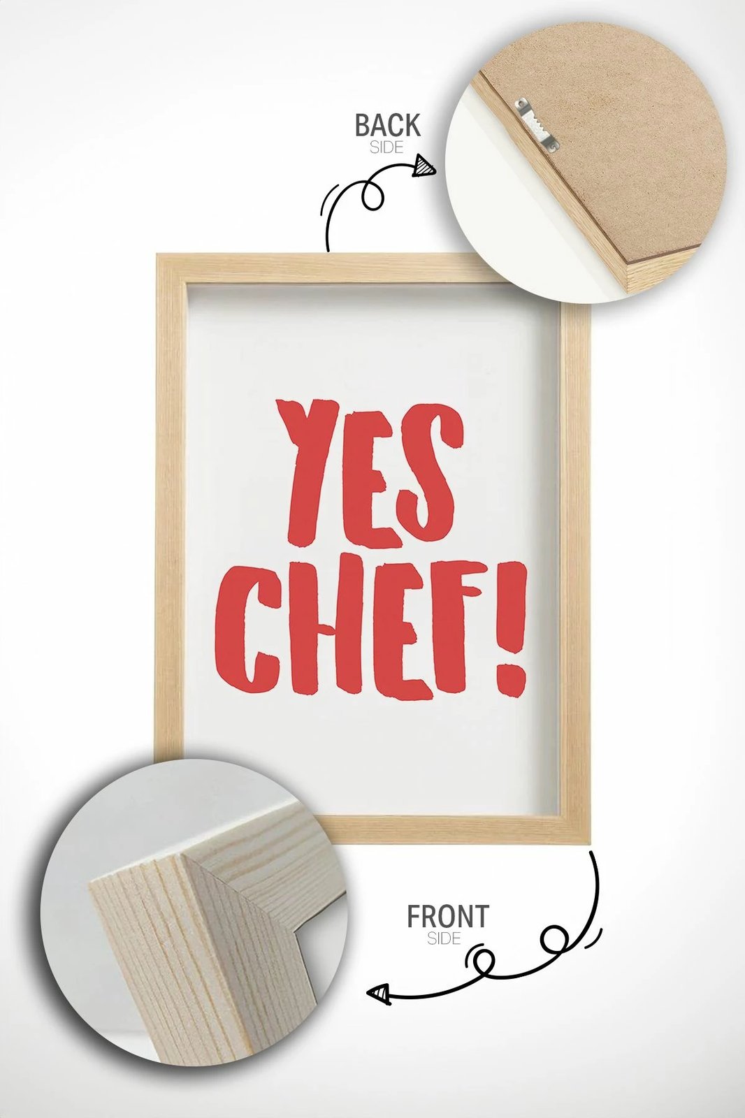 Pikturë dekorative me kornizë, Wallity, Ersy1Ham11