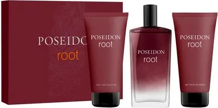 Set dhuratë Eau de Cologne Instituto Español Poseidon Root unisex 150ml + xhel dushi 150ml + after shave 100ml