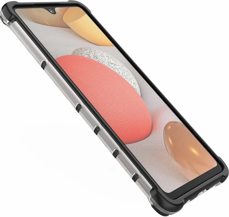 Mbështjellës Hurtel Honeycomb për Samsung Galaxy A42 5G, Transparent