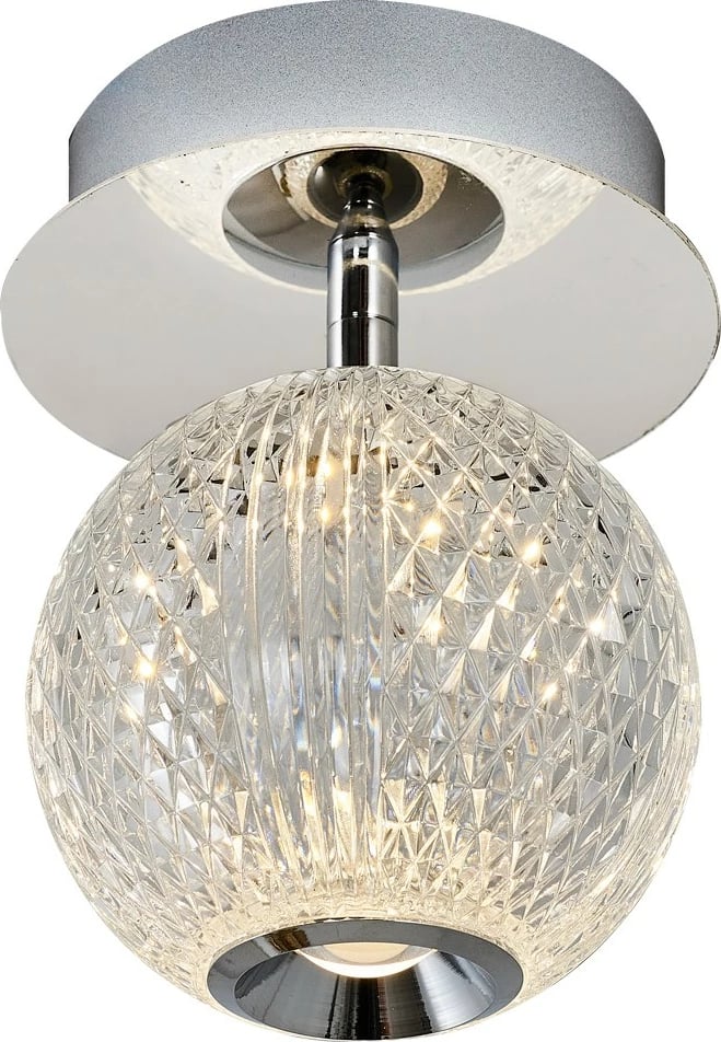 Llambë qelqi tavani Opviq, krom, L1373 Llambë qelqi tavani Opviq, krom, L1373