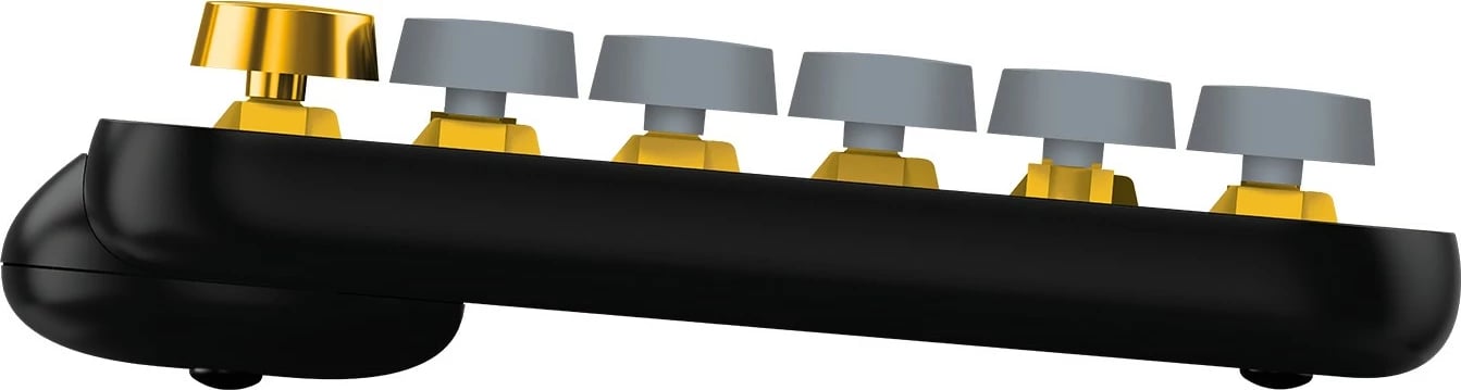Tastierë mekanike pa tela Logitech Pop Keys me emoji, e zezë
