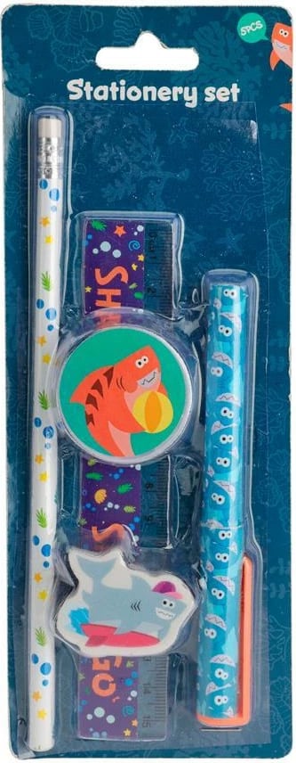 Set shkollor KOOPMAN Shark, 5 pjesë
