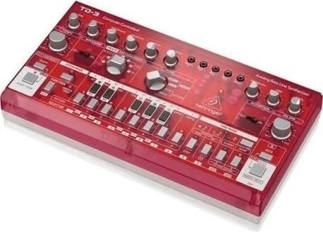 Syntezator Behringer TD-3-SB, i kuq, transparent