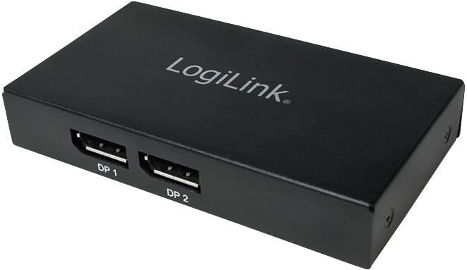 Splitter Logilink për dy monitorë, i zi