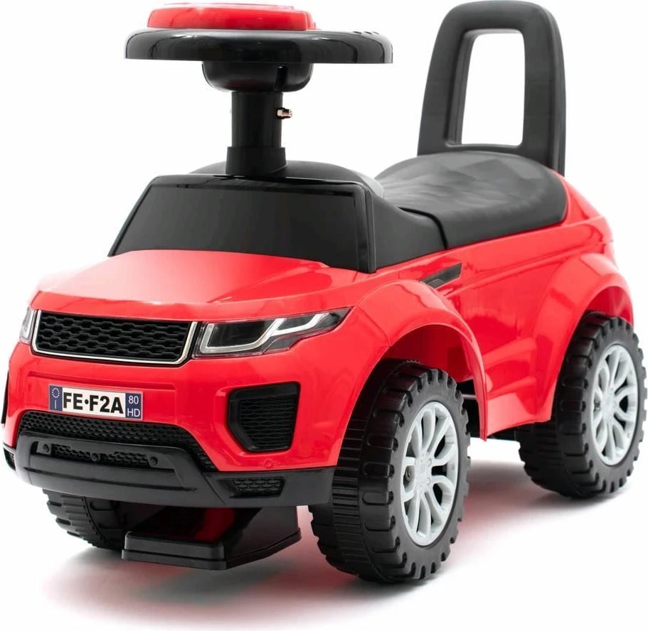 Makinë ride-on, BABY MIX, SUV, timon me melodi, hapësirë nën sedilje, deri 27 kg, moshat 12–36 muaj, blue