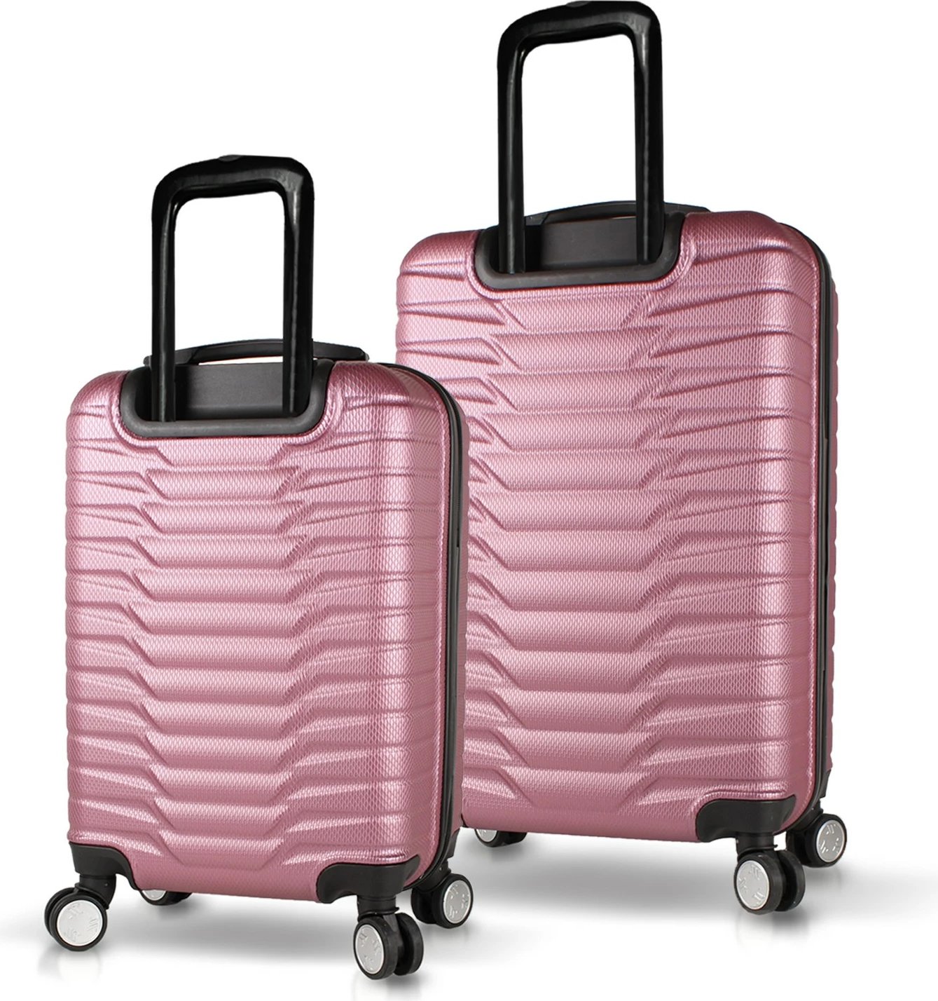 Set valixhesh (2 copë), ngjyrë rozë gold, Zoozie Bags, 5653