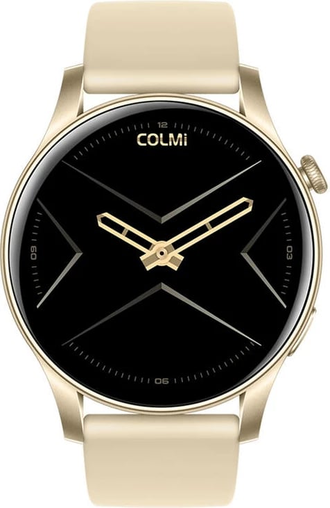 Smartwatch Colmi V73, 1.43" AMOLED, për iOS/Android, Gold