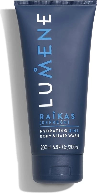 Xhel për trup dhe flokë 2n1 Lumene Men Raikas Hydrating për meshkuj 200ml