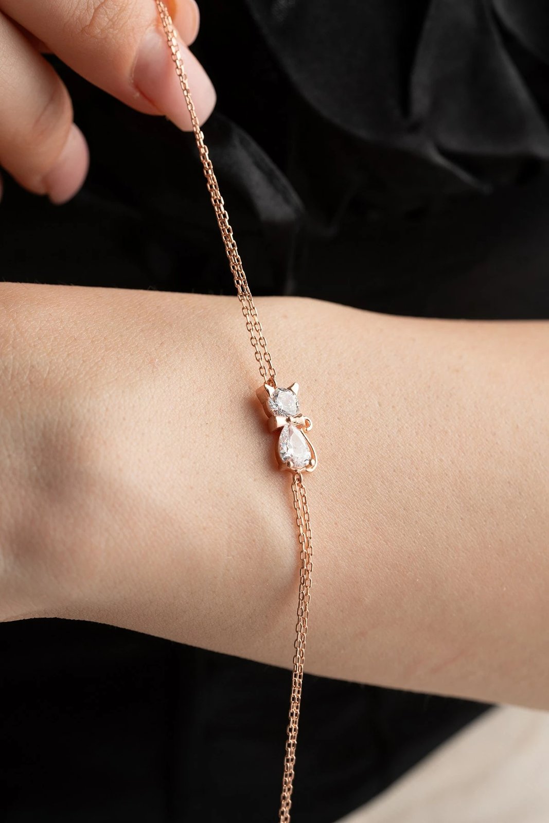 Byzylyk argjendi Jumeon, ngjyrë rozë e artë, NRZ998908