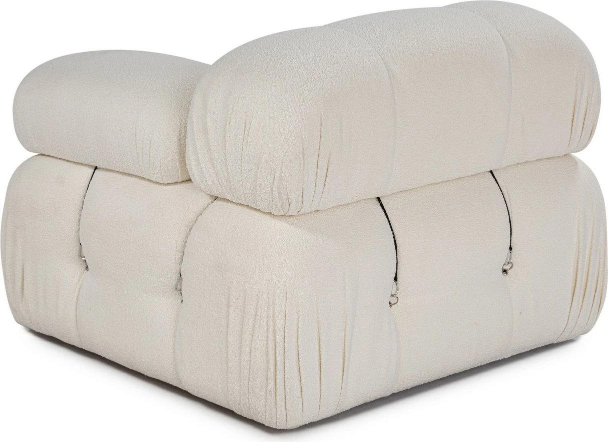 Karrige një vendëshe Bubble, ngjyrë e bardhë, Atelier del Sofa