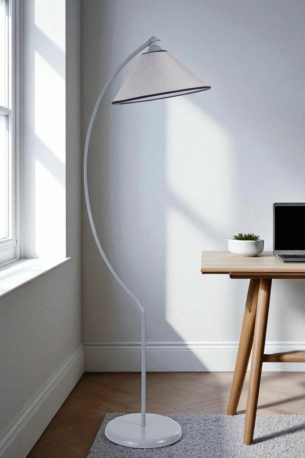 Llambë dyshemeje Opviq, 8951-12, ngjyrë gri