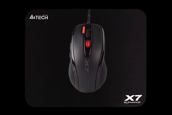 Set maus + mauspad A4Tech X-7120, USB Tipi-A, i zi