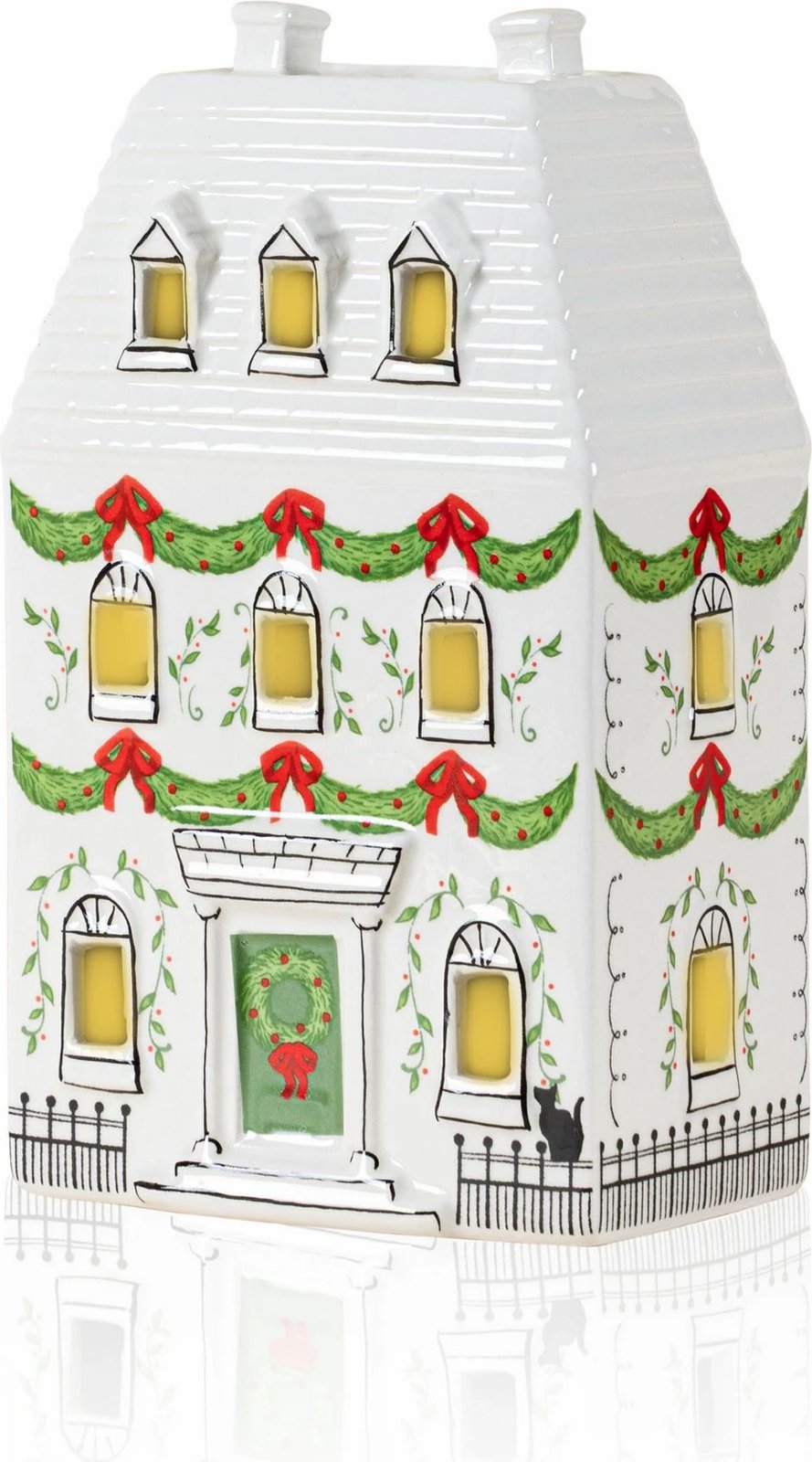 Objekt dekorativ qeramike me dritë LED, Evila Originals, SUS0224