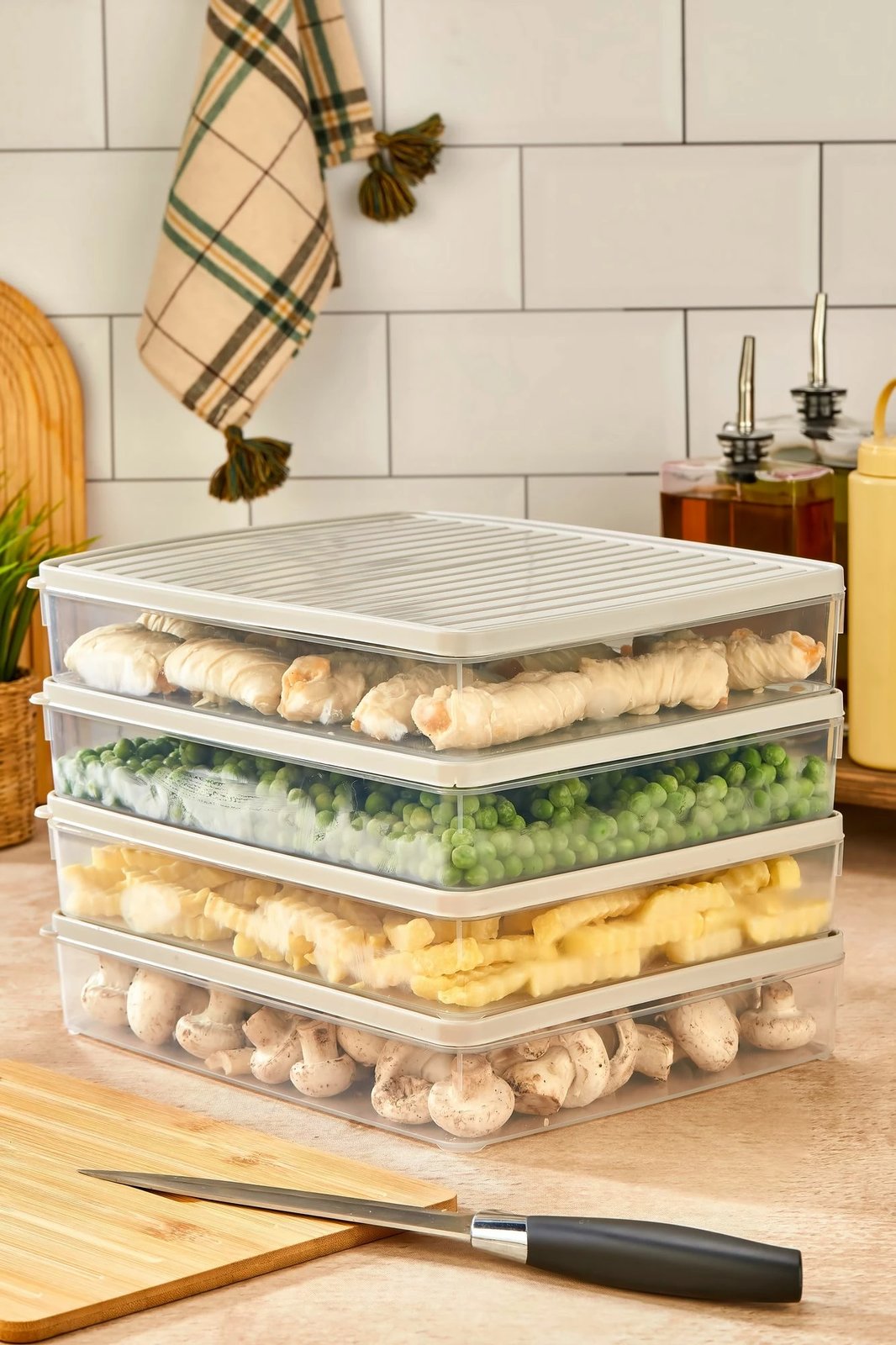 Set kuti për organizim (4 copë), Hermia, VITABOX4'LÜ-KREM 2,8LT