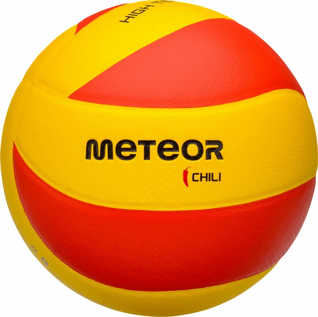 Top volejbolli Meteor, verdhë-kuq