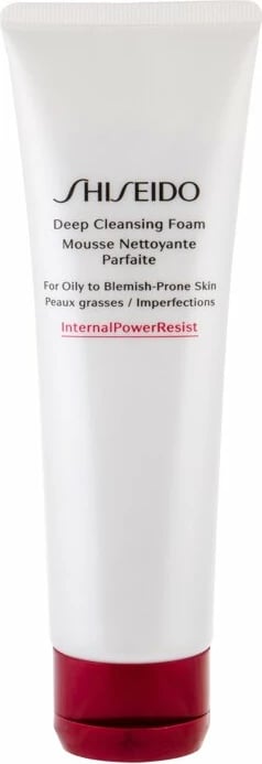Shkumë pastruese për femra Shiseido Essentials Deep, 125ml Shkumë pastruese për femra Shiseido Essentials Deep, 125ml