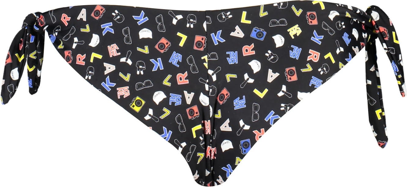 Bikine për femra KARL LAGERFELD BEACHWEAR, të zeza