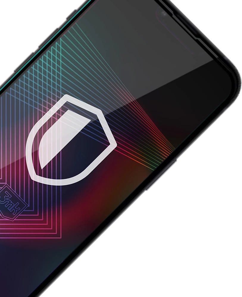 Xham mbrojtës 3mk HardGlass Max Lite për iPhone 14 Pro Max, i zi