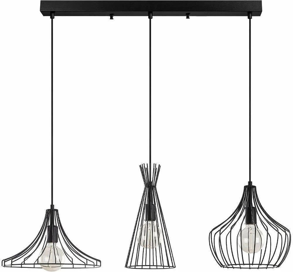 Llambë tavani metalike Opviq, e zezë, 110-011 Llambë tavani metalike Opviq, e zezë, 110-011