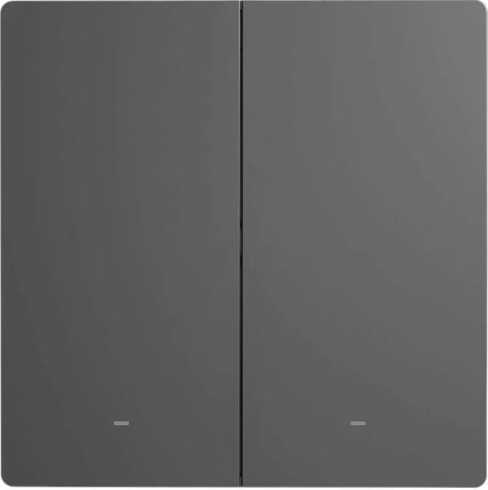 Switch Sonoff M5 2C, WiFi, 2-kanalësh, ngjyrë gri