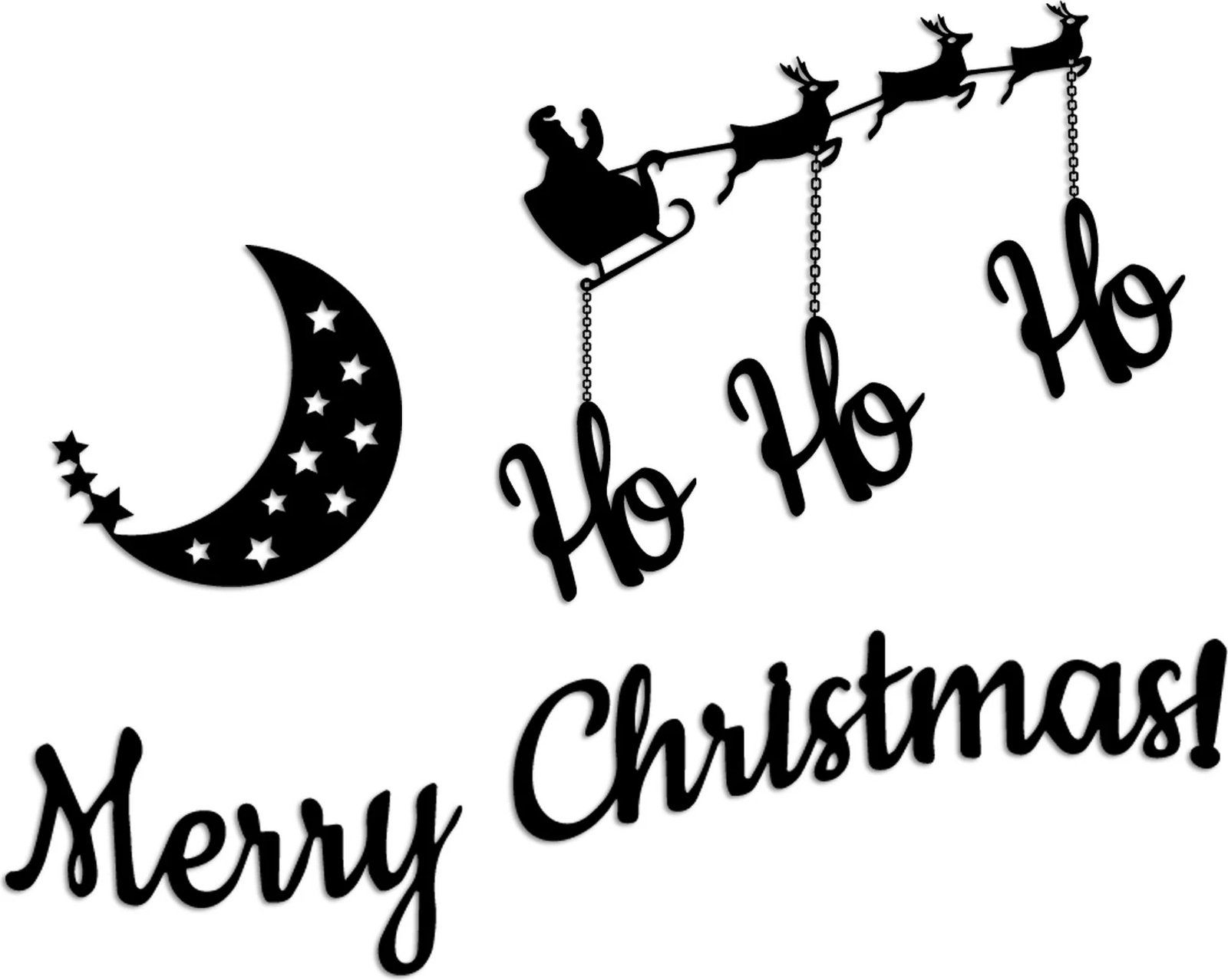 Aksesor dekorativ metalik për mur, Wallity, Vit i Ri 1 Aksesor dekorativ metalik për mur, Wallity, Vit i Ri 1