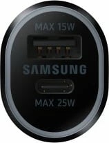 Karikues për veturë Samsung, 25W, Wi-Fi, i zi