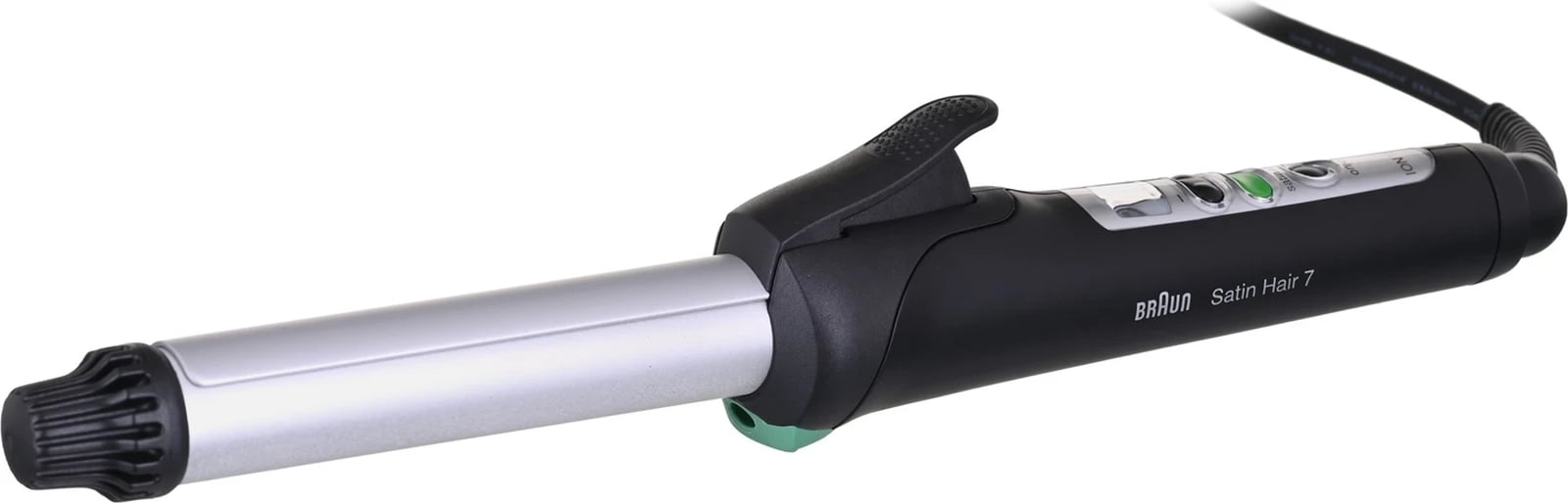 Hekur kaçurrela Braun Satin Hair 7 CU 710, i zi, argjendtë