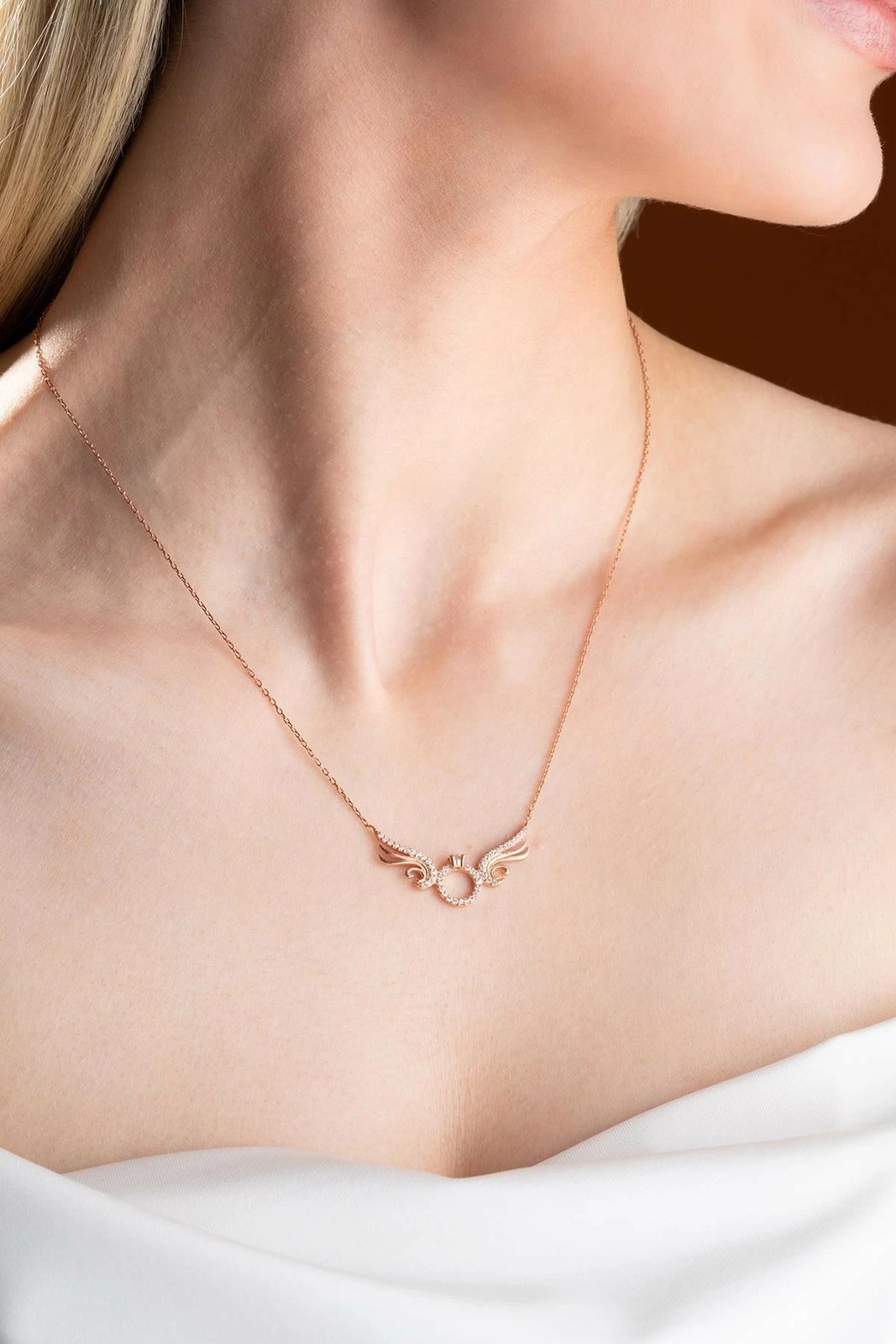 Qafore argjendi, ngjyrë rozë e artë, Jumeon, NRZ999089