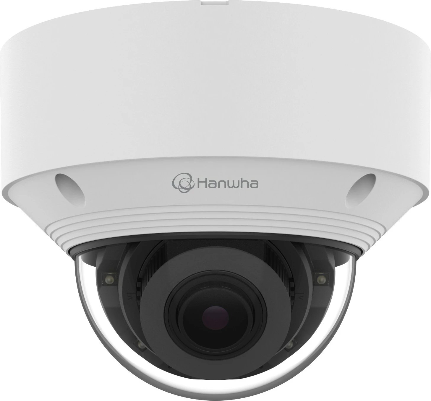 Kamerë sigurie IP Hanwha QNV-C8083R, Dome, 5 MP, e bardhë