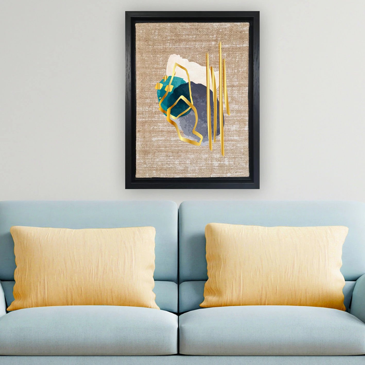 Pikturë dekorative në kanavacë, shumëngjyrëshe, Wallity LSJ31942523284 - 4666, 46x66cm