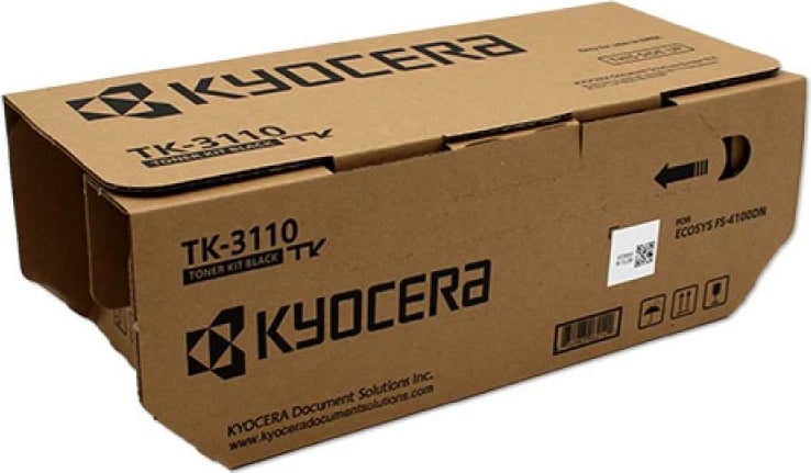 Toner Kyocera TK-3110, kapacitet 9,750–23,700 faqe, origjinal, i zi
