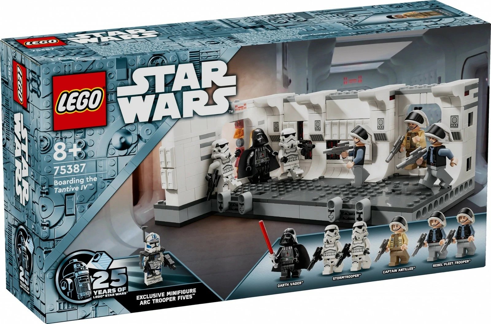 Set LEGO Star Wars Tantive IV Ship Entrance 75387, 502 pjesë, me minifigura, plastikë
