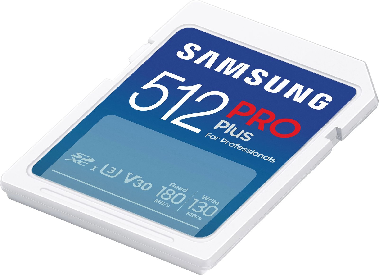 Kartelë SD Samsung PRO Plus 512GB, Class 3, UHS-I, e bardhë