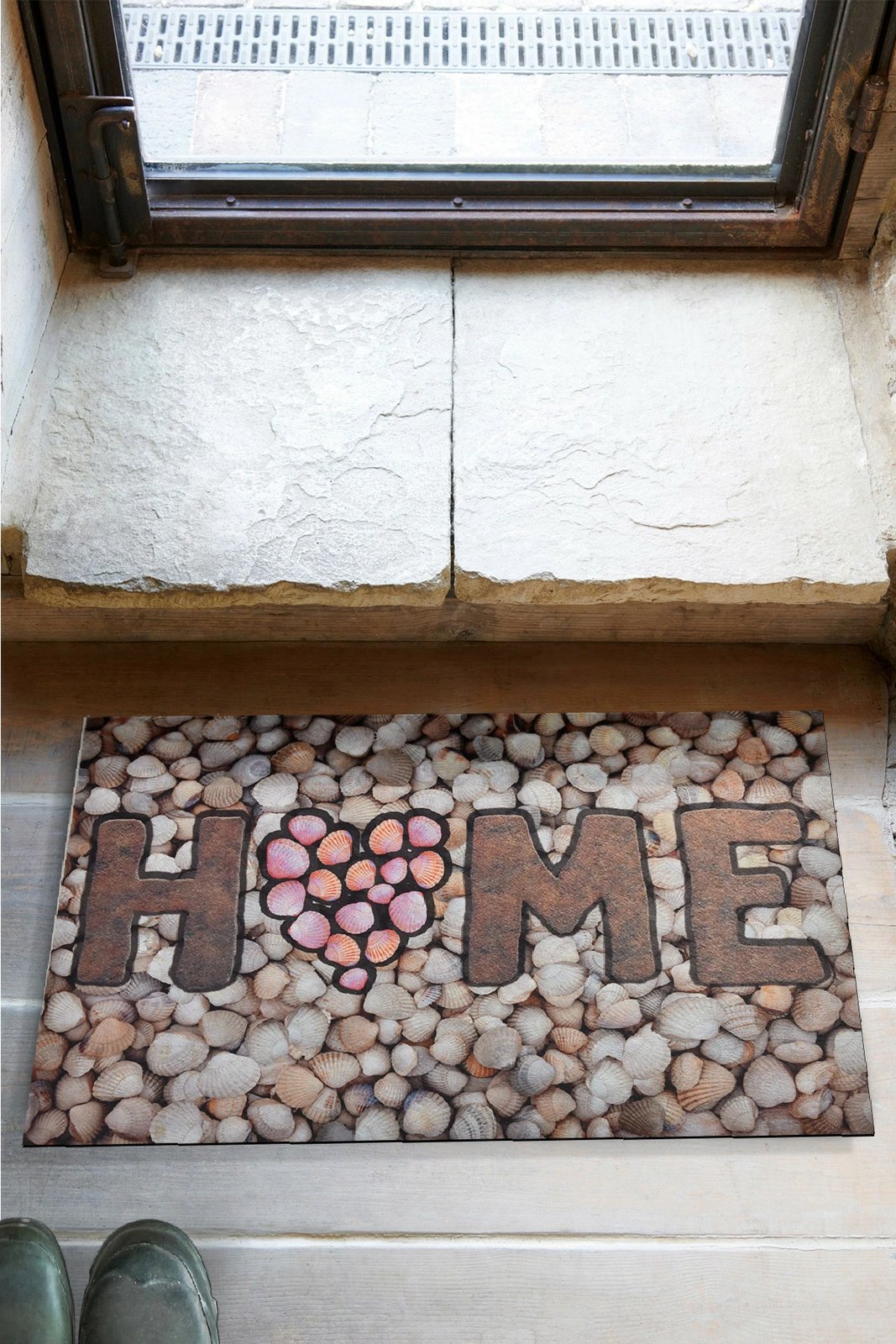 Shilte hyrëse PVC Conceptum Hypnose, Home Stone, shumëngjyrëshe, 40x60cm