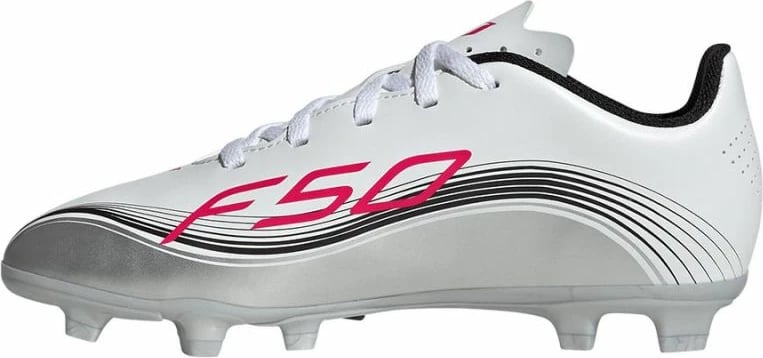 Atlete futbolli për fëmijë adidas, të bardha