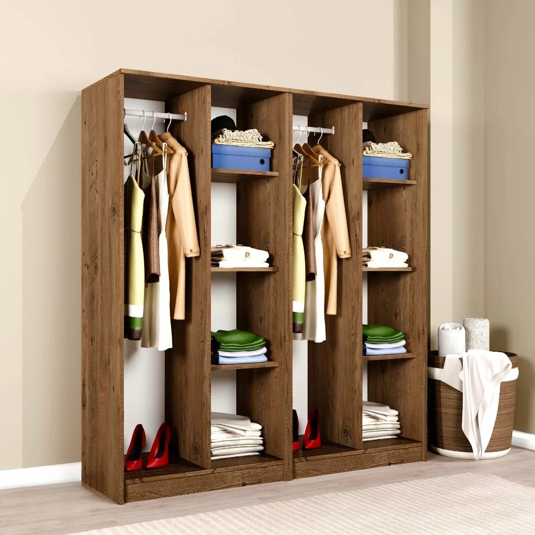 Dollap Skye Decor, ngjyrë Atlantic Pine, Kardelen 1600-115