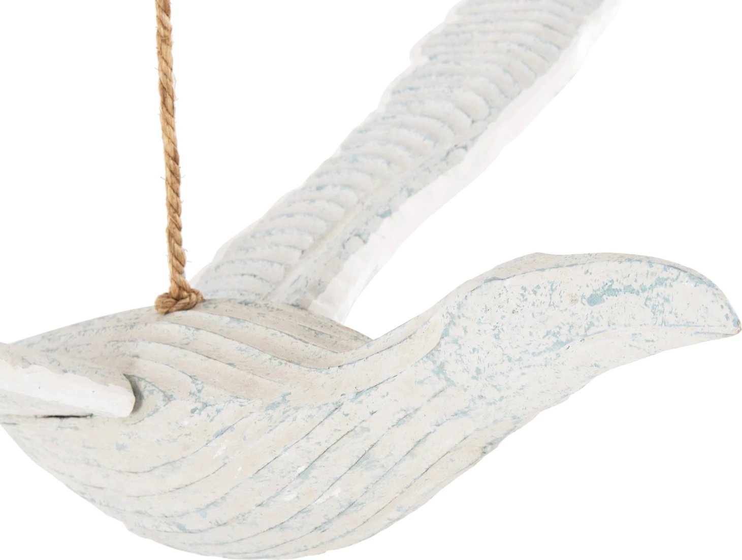 Dekor varëse pulëbardhë, FH4302, dru Albasia, ngjyrë blu, 93x62x12-100H cm