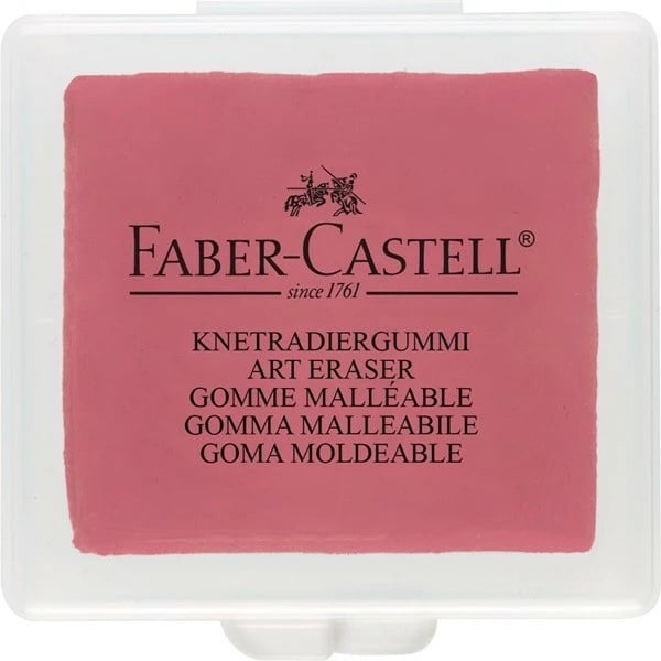 Set gomash artistike Faber-Castell 127321, 3 copa, blu, kuqe, verdhë