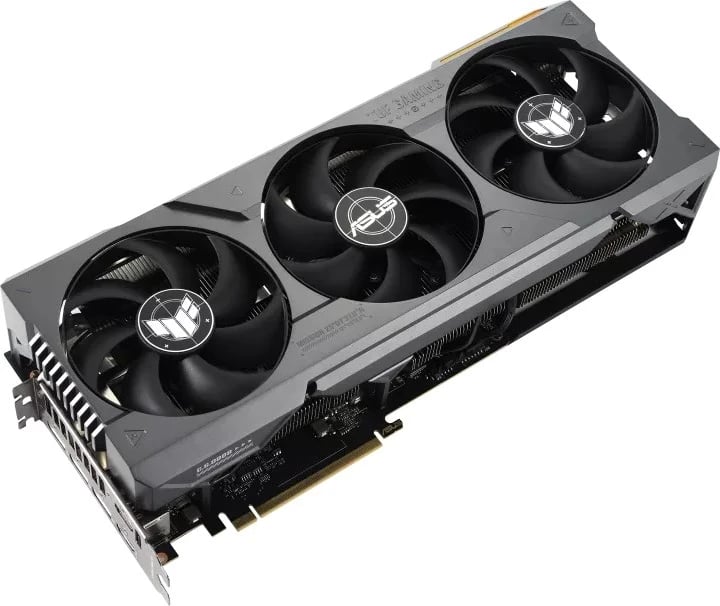 Kartë Grafike ASUS TUF Gaming TUF-RTX4080S-O16G-GAMING, NVIDIA GeForce RTX 4080 SUPER, 16 GB GDDR6X, e zezë