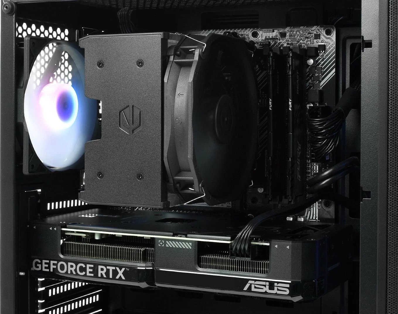 Kompjuter Komputronik Ultimate R750 Ryzen 7 RTX 4070 32GB 1TB W11H zi