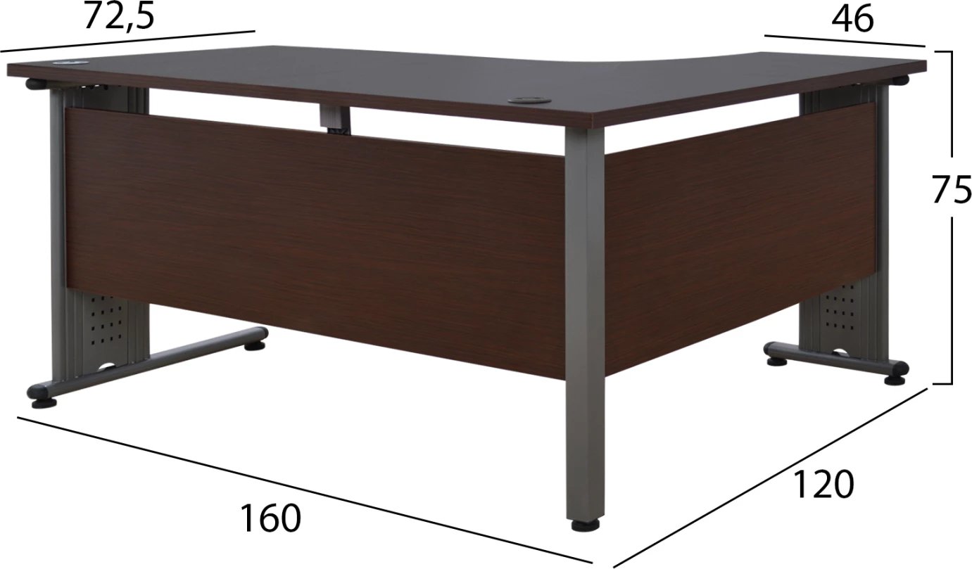 Set zyre 2 pjesë, ngjyrë wenge, FH10201.02L