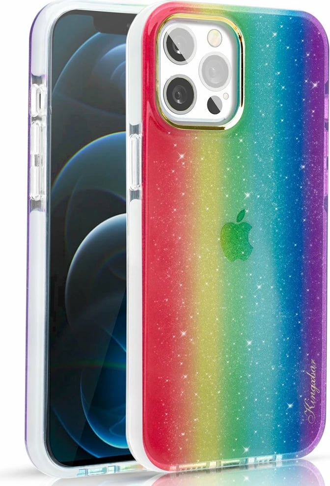 Mbështjellës Kingxbar Ombre për iPhone 12 Pro Max, shumëngjyrësh Mbështjellës Kingxbar Ombre për iPhone 12 Pro Max, shumëngjyrësh