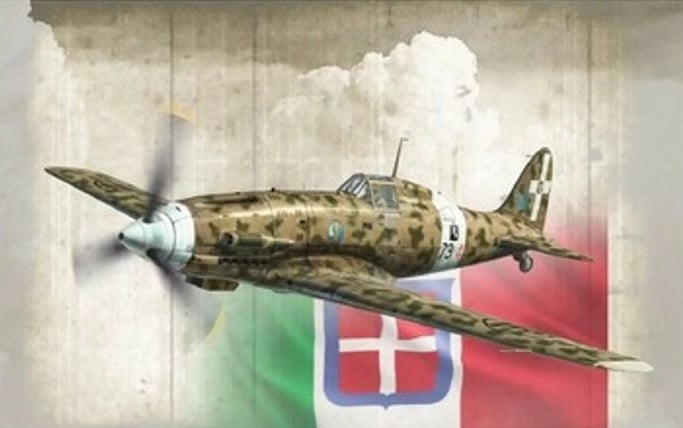 Model plastik avion Italeri MC.202 Folgore Aces 1:72, për montim, plastikë Model plastik avion Italeri MC.202 Folgore Aces 1:72, për montim, plastikë