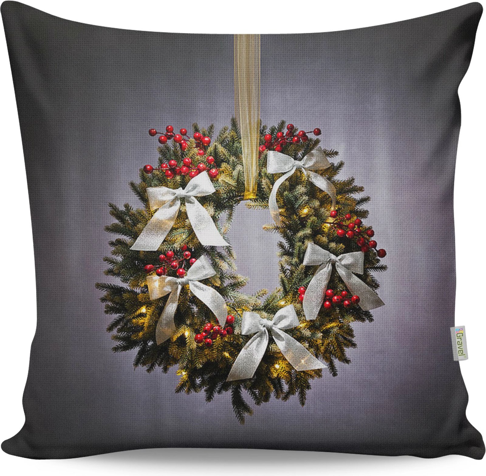 Jastëk dekorativ, shumëngjyrësh, Evila Originals, A12965, 43x43cm