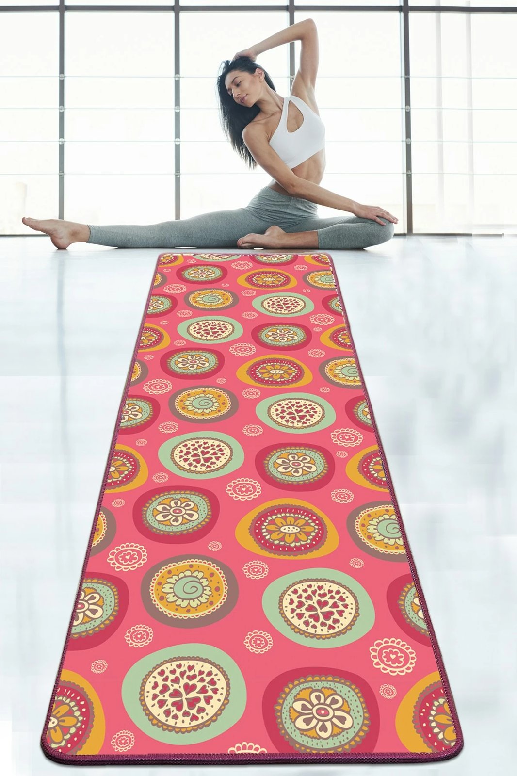 Qilim për yoga, shumëngjyrësh, Vital And Vivid, Paan Qilim për yoga, shumëngjyrësh, Vital And Vivid, Paan