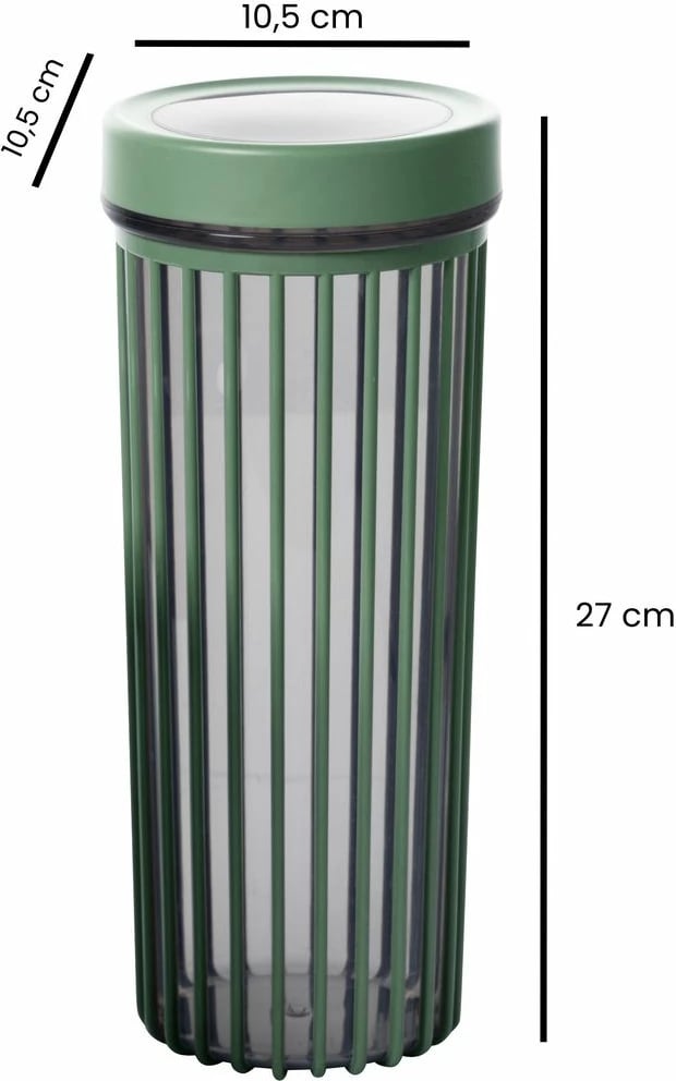 Set kuti për organizim (6 copë), Hermia, Lınea6Lıkrsk, ngjyrë e gjelbër
